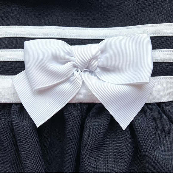 Bonnie Jean Toddler Nautical Sailor Navy Blue Party Dress Size 2T - Picture 8 of 10